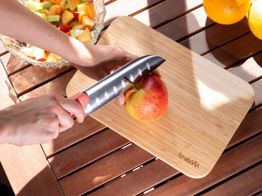 Nóż do owoców i warzyw Trebonn Santoku 18 cm